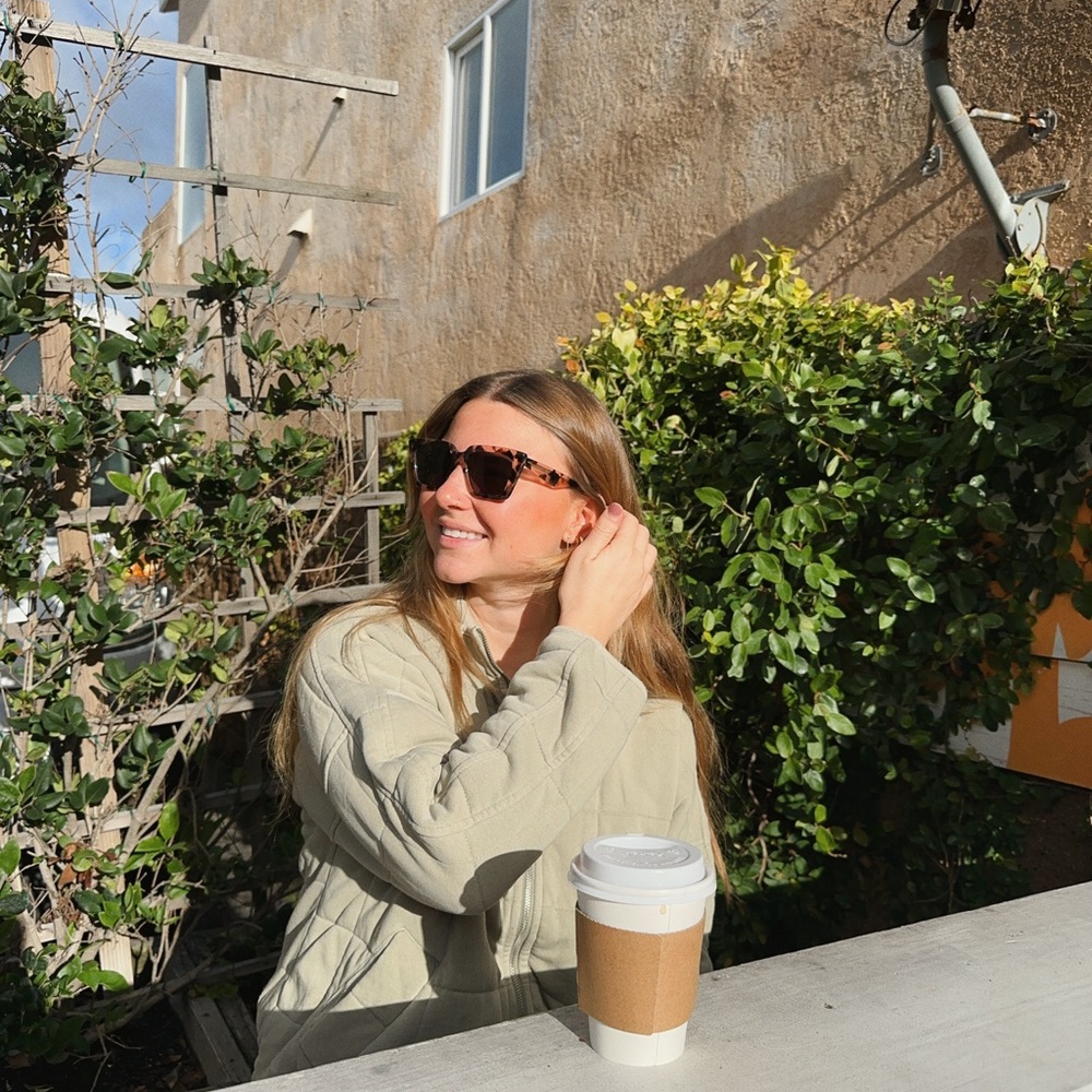 Green Quilted Jacket - image 5